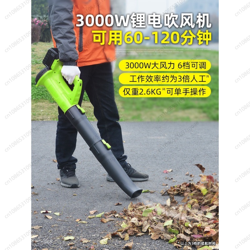 Leaf Blower Cordless - Soprador de Folhas Sem Fio com