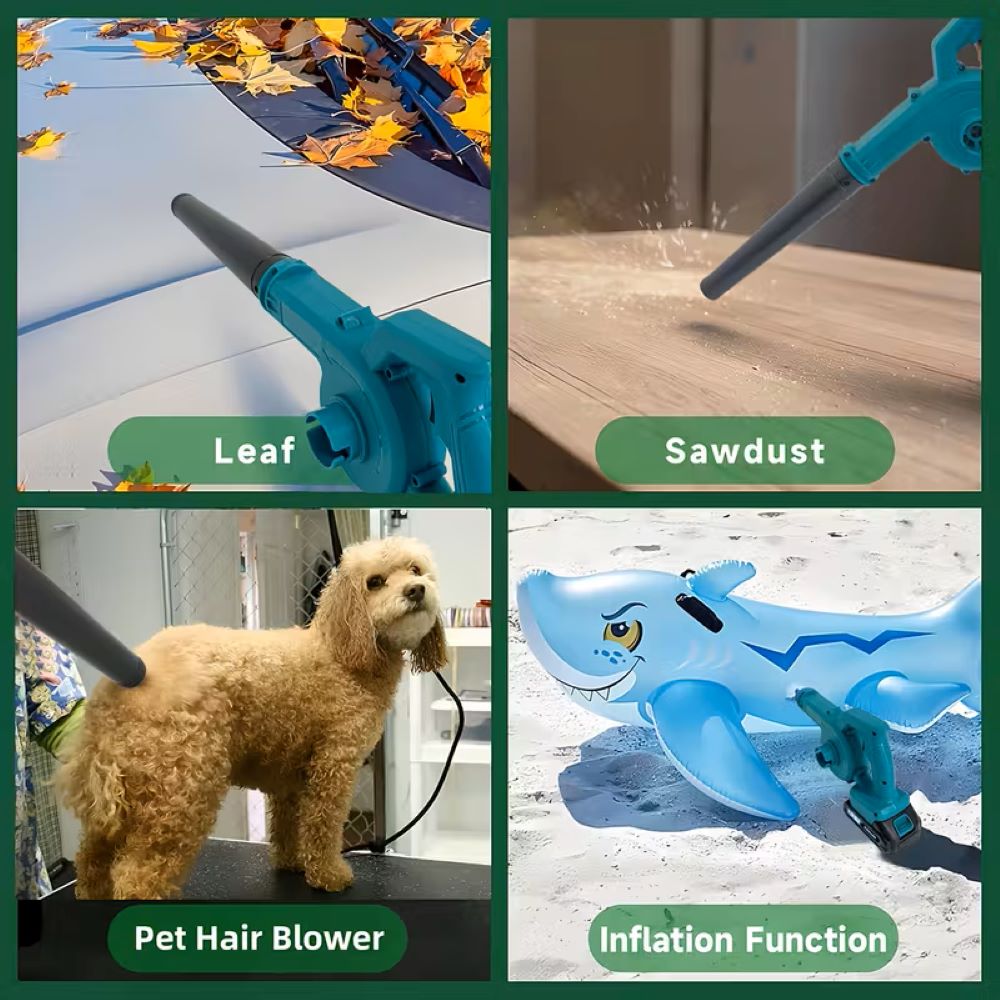 Soprador e Aspirador de Folhas - Leaf Blower Cordless avaliação e preço