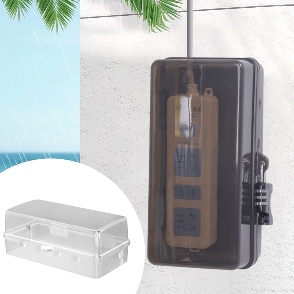 Caixas elétricas ao ar livre c - Outdoor Power Strip With Cover avaliação e preço
