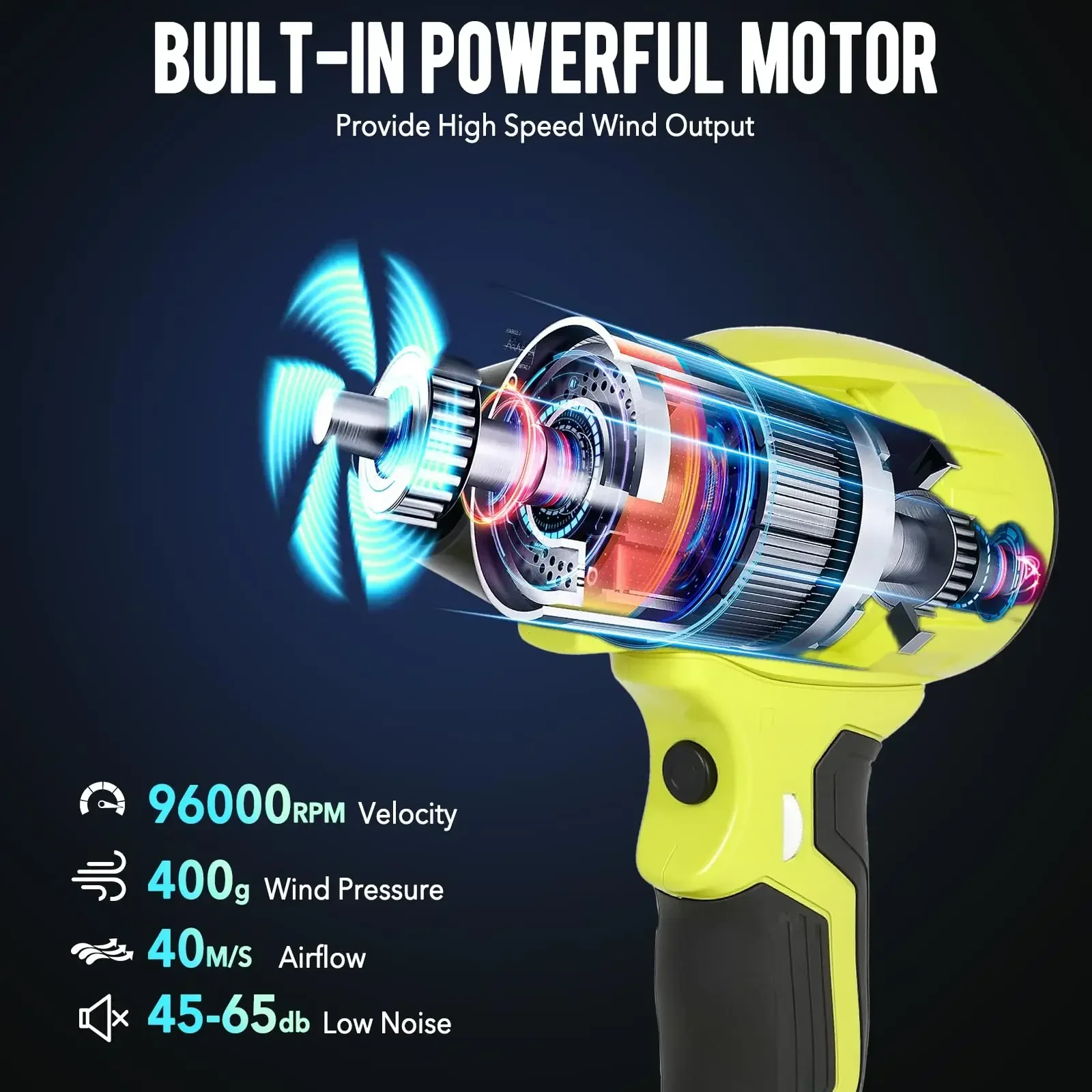 Para ryobi 18v bateria de íon- - Leaf Blower Cordless avaliação e preço