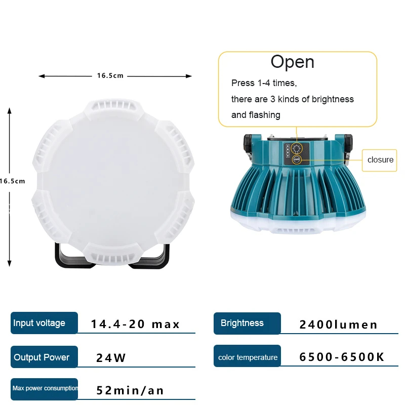 24w portátil led luz de advert - Outdoor Power Solutions avaliação e preço