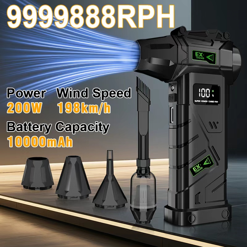 Ventilador Turbo Jet Sem Fio 9 - Leaf Blower Cordless avaliação e preço