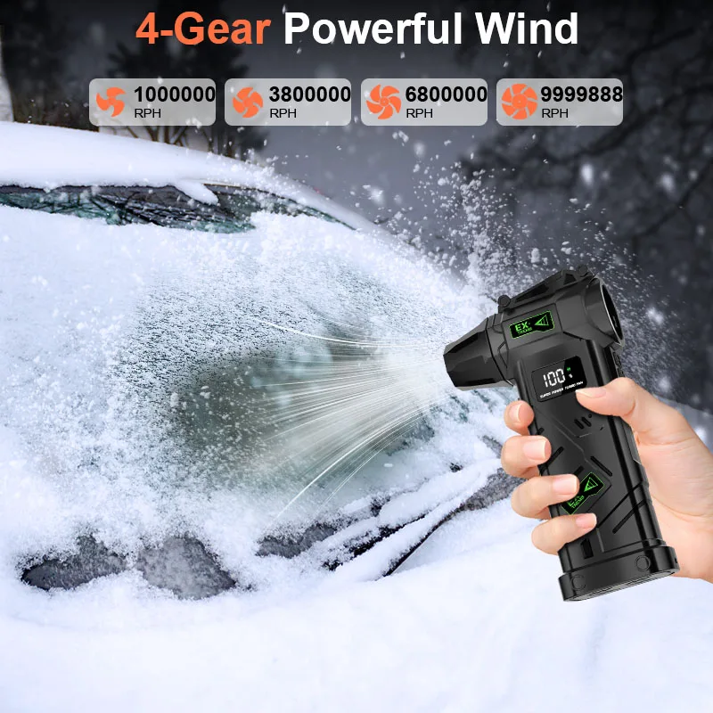 Ventilador Turbo Jet Sem Fio 9 - Leaf Blower Cordless avaliação e preço