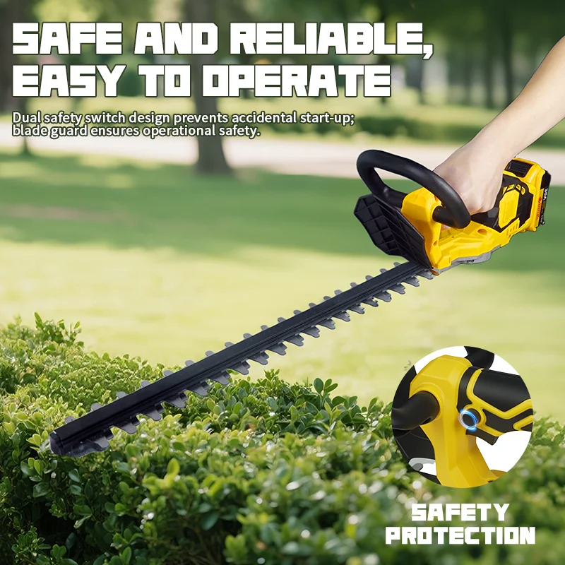 Vivsso aparador de sebes elétr - Hedge Trimmer Cordless avaliação e preço