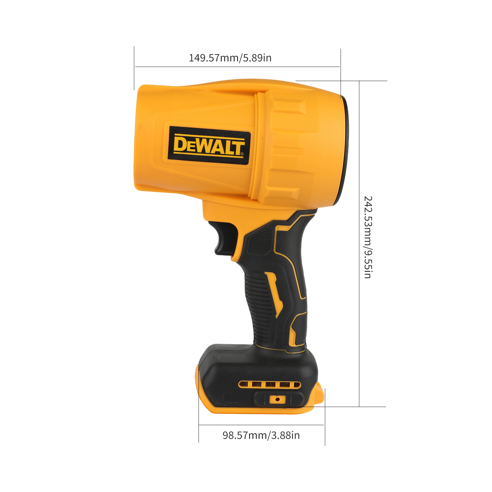 DEWALT D317 20V Soprador de Fo - Leaf Blower Cordless avaliação e preço