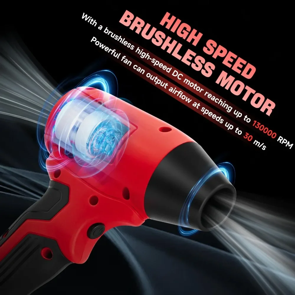 Ventilador turbo elétrico sem  - Leaf Blower Cordless avaliação e preço