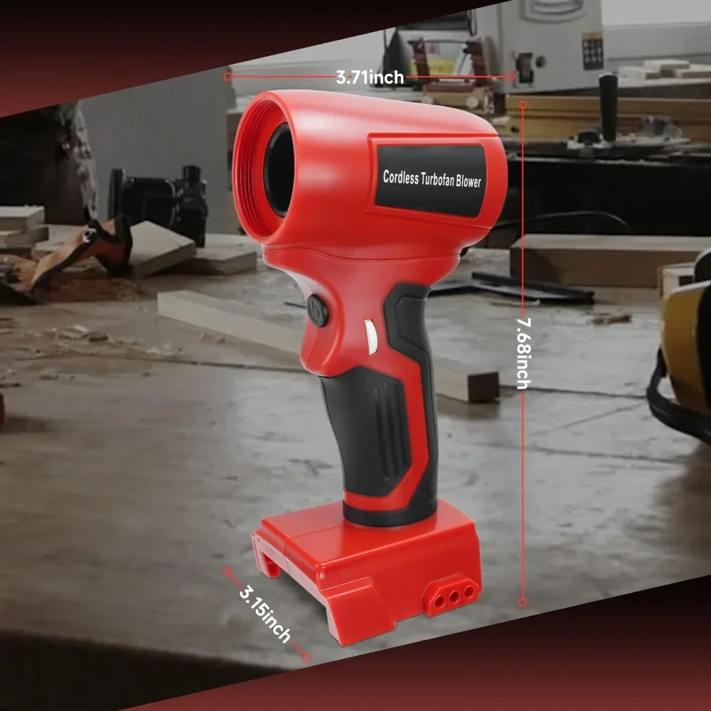 Ventilador turbo elétrico sem  - Leaf Blower Cordless avaliação e preço