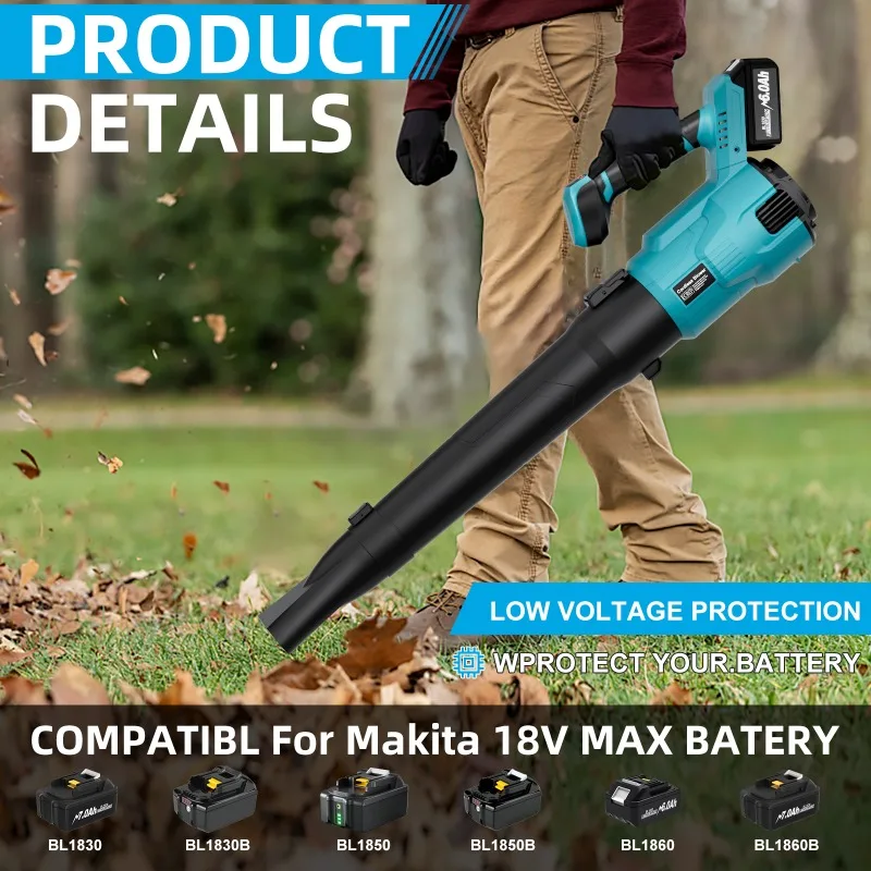 Soprador de Ar Elétrico Sem Fi - Leaf Blower Cordless avaliação e preço