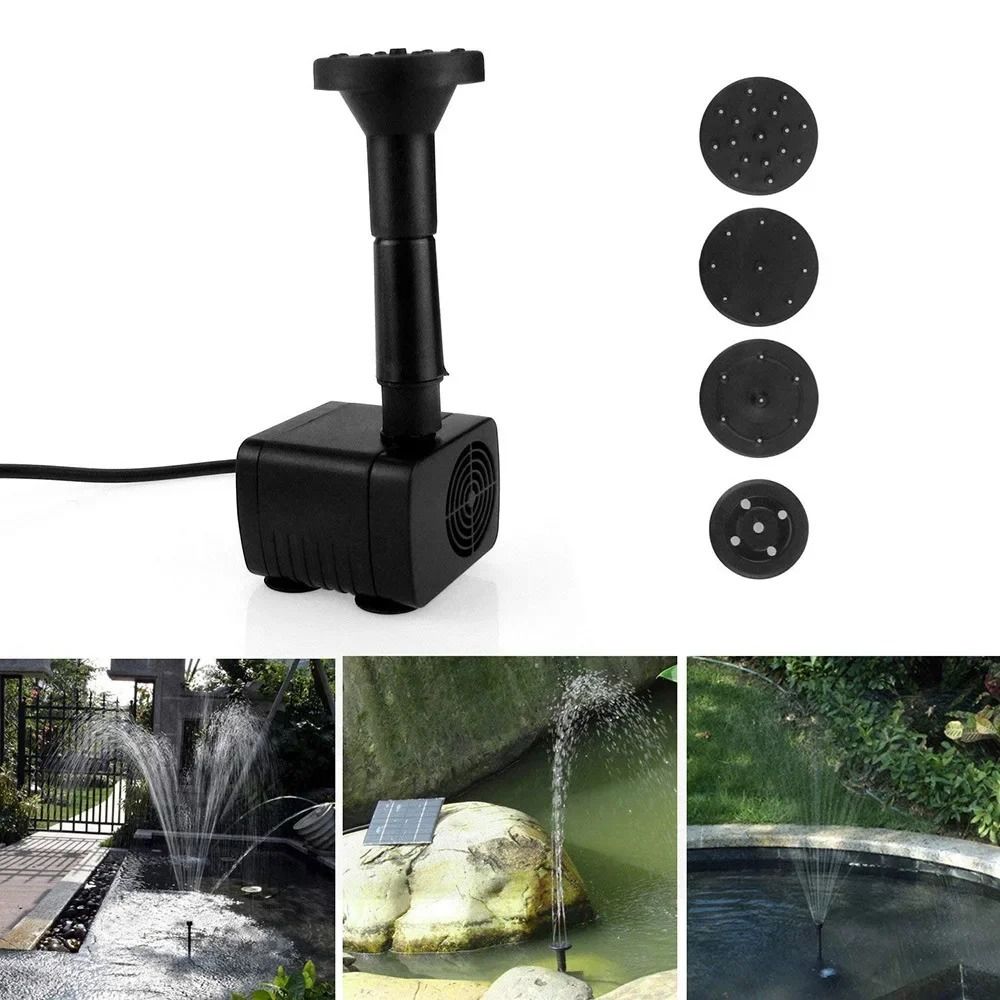Mini Solar Fountain Pump, Powe - Outdoor Power Source avaliação e preço