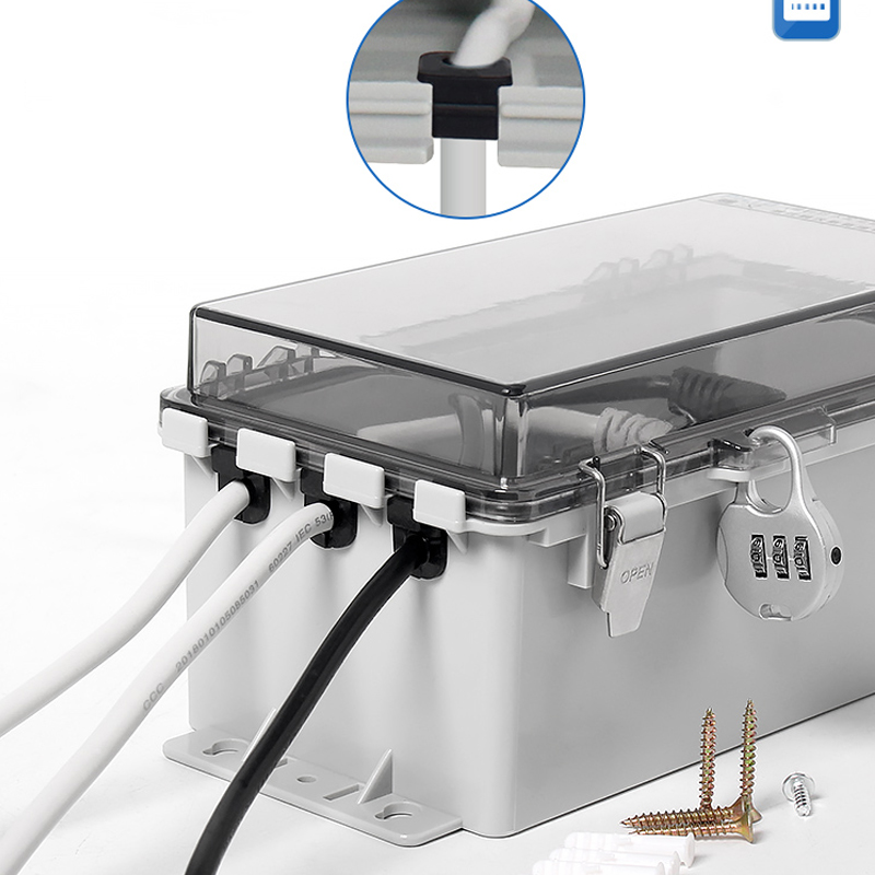 Caixa elétrica externa à prova - Outdoor Power Strip With Cover avaliação e preço