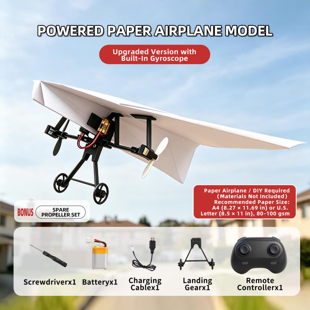 Kit de Avião de Papel com Cont - Outdoor Power Parts avaliação e preço
