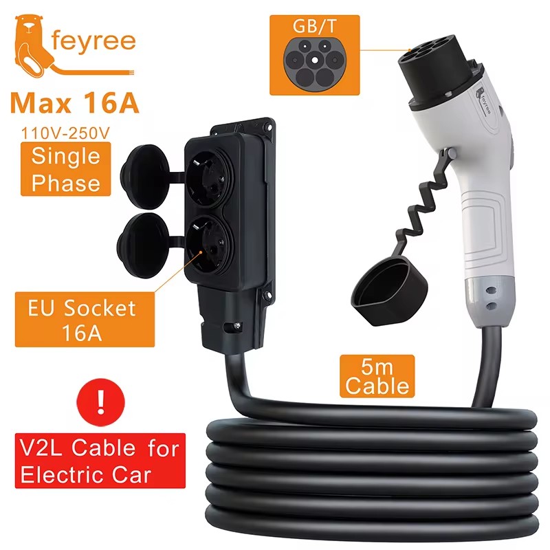 Cabo de Descarga Feyree V2L, P - Outdoor Power Plug avaliação e preço
