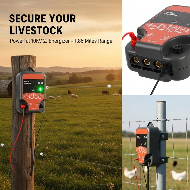 Eletrificador de Animais 10kV  - Outdoor Power Plug avaliação e preço